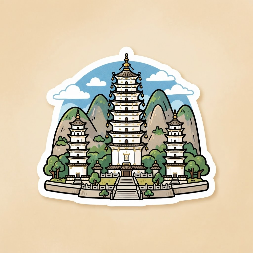 Three Pagodas